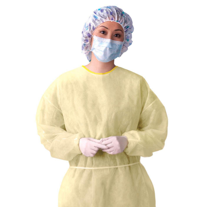 Non-woven Fabric SBPP  Isolation Gown